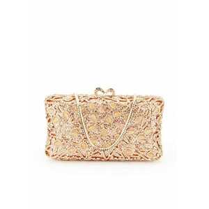 Geanta clutch de lux sampanie D7-5 06 12622 imagine