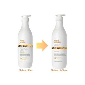 Sampon intens hidratant pentru par uscat Moisture & More - 1000 ml imagine