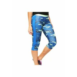 Pantaloni Workout Ready Printed Capri 3/4 pentru femei imagine