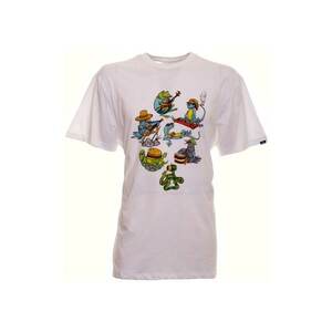 Tricou Reptilian pentru barbati - alb imagine