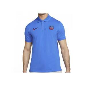 Tricou FC Barcelona 22/23 Polo pentru barbati - albastru imagine