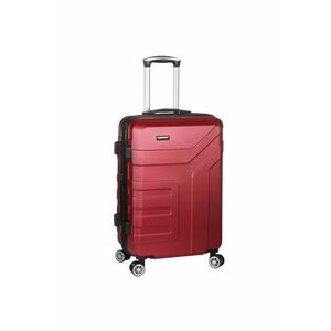 Troler Mediu Extensibil ABS SW87104 - 66.5 cm - Rosu imagine