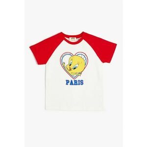 Tricou de bumbac cu imprimeu Tweety imagine