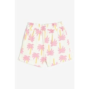 Pantaloni scurti cu imprimeu tropical imagine