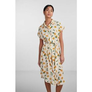 Rochie-camasa cu model floral Nya imagine