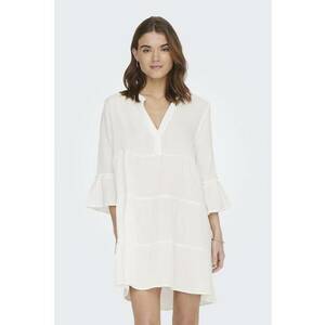 Rochie de bumbac organic cu maneci cazute imagine