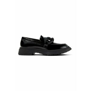 Pantofi loafer de piele cu detaliu innodat imagine