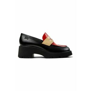 Pantofi loafer de piele cu toc masiv Milah 1159 imagine