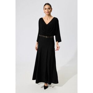 Fusta eleganta in clos Brynn Neagra imagine