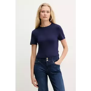 Silvian Heach tricou SIEGI femei, culoarea albastru marin, GPP25092TS imagine