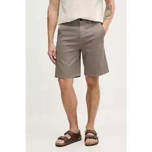 BOSS Orange pantaloni scurti barbati, culoarea maro, 50536864 imagine