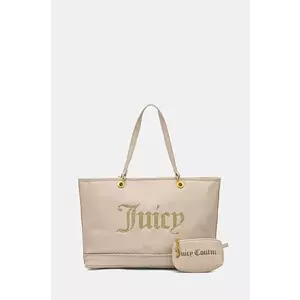 Juicy Couture poseta KIMBERLY PU culoarea bej, BEJQL8797WVP imagine