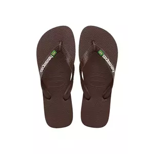 Havaianas slapi BRASIL LOGO culoarea maro, 4110850.2673 imagine