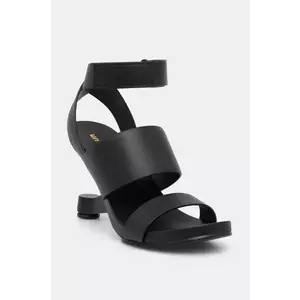 United Nude stilettos de piele Eamz Hana culoarea negru, 109040116 imagine