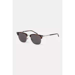 Montblanc ochelari de soare barbati, culoarea bordo, MB0242S imagine