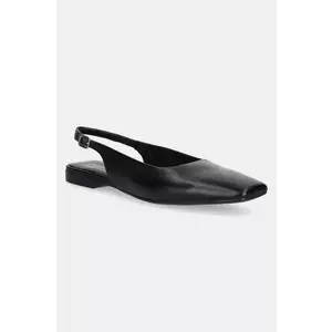 Vagabond Shoemakers balerini de piele Delia culoarea negru, imagine