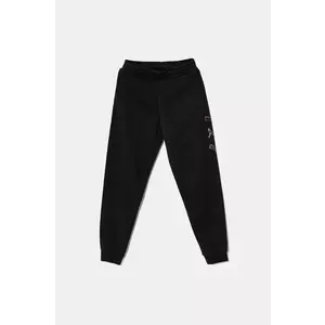 Puma pantaloni de trening din bumbac ESS LOGO LAB Execution Sweatpants TR culoarea negru, cu imprimeu, 685790 imagine