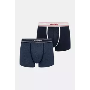 Levi's boxeri 2-pack culoarea albastru marin, 37149-1109 imagine