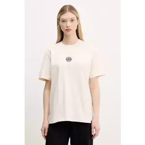 Barrow tricou din bumbac culoarea bej, cu imprimeu, S5BWUATH157 imagine