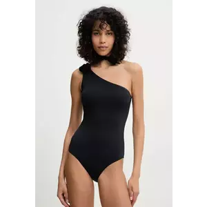 Answear Lab costum de baie dintr-o bucată culoarea negru, cupa usor rigidizata imagine