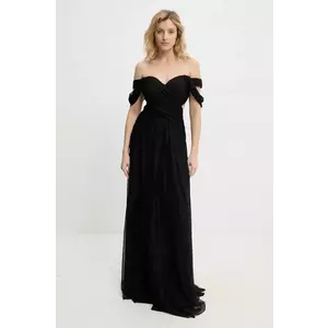 Answear Lab rochie culoarea negru, maxi, evazati imagine