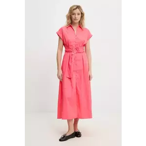 Answear Lab rochie culoarea portocaliu, maxi, evazati imagine