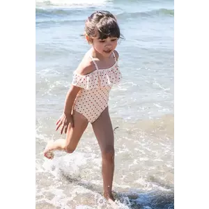 That's mine costum de baie dintr-o bucată pentru copii Savannah culoarea bej, 144672 imagine