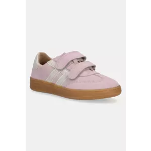 Froddo sneakers de piele întoarsă pentru copii LOU culoarea roz, G3130269 imagine