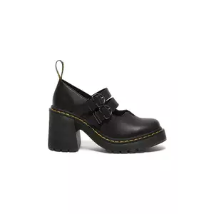 Dr. Martens pantofi de piele Eviee Mary Jane culoarea negru, cu toc drept, DM27371001 imagine