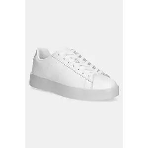 Napapijri sneakers din piele IVY femei, culoarea alb, NP0A4IQ8.MQM imagine