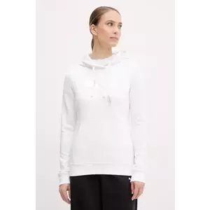 Puma bluza femei, culoarea alb, cu glugă, cu imprimeu, 684997 imagine