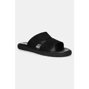 Vagabond Shoemakers papuci din nubuc MASON barbati, culoarea negru, 5965-050-20 imagine
