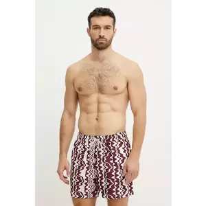 OAS pantaloni scurti de baie culoarea bordo, 5001 imagine