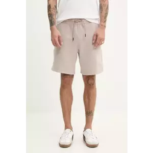 Superdry pantaloni scurti barbati, culoarea maro, M7110451A-1PC imagine