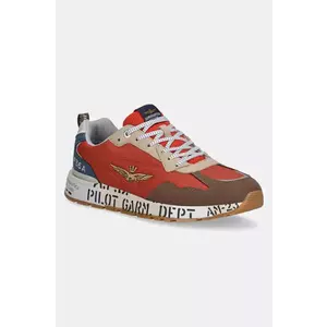 Aeronautica Militare sneakers SC276CT3332 barbati, culoarea portocaliu, SC276CT3332 imagine