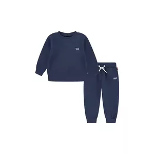 Levi's trening bebelusi CORE BATWING CREW AND JOGG culoarea albastru marin, 6EM676 imagine