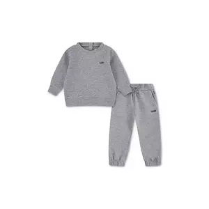 Levi's trening bebelusi CORE BATWING CREW AND JOGG culoarea gri, 6EM676 imagine