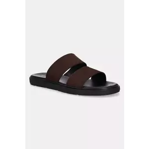 Vagabond Shoemakers papuci din piele MASON barbati, culoarea maro, 5965-050-35 imagine