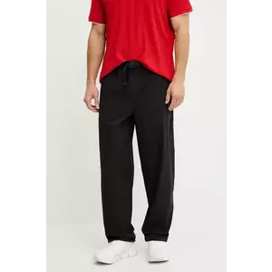 The North Face pantaloni North Dome barbati, culoarea negru, neted, NF0A8B6QJK31 imagine