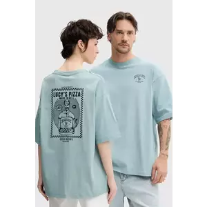 Kaotiko tricou din bumbac culoarea gri, modelator, AQ049-01-G002 imagine