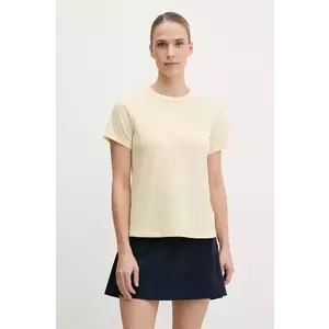 Columbia tricou sport Sun Trek culoarea galben, 2119711 imagine
