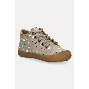 Froddo pantofi din piele intoarsa pentru copii OLLIE S LACES culoarea bej, G2130327 imagine