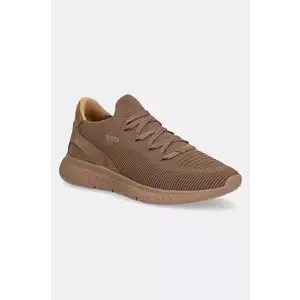 BOSS sneakers C TTNM barbati, culoarea maro, 50542130 imagine
