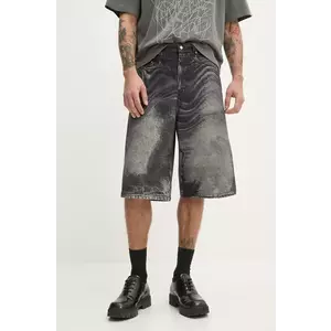 CAMPERLAB pantaloni scurti jeans barbati, culoarea gri, AU00007.003 imagine