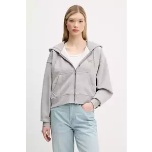 Dickies bluza femei, culoarea gri, cu glugă, melanj, DK0A4Y1ZHG01 imagine