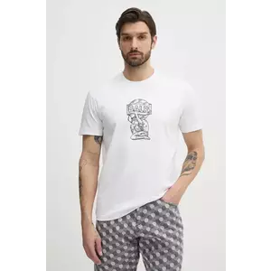 BALR. tricou din bumbac barbati, culoarea alb, cu imprimeu, B1112.1292 imagine