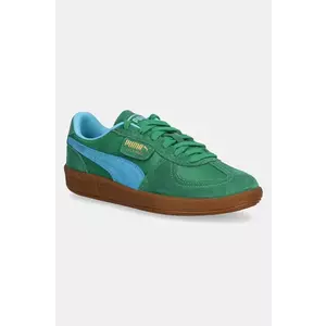 Puma sneakers Palermo Vintage Update femei, culoarea verde, 401364 imagine