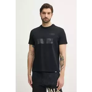 BALR. tricou din bumbac barbati, culoarea negru, cu imprimeu, B1112.1301 imagine