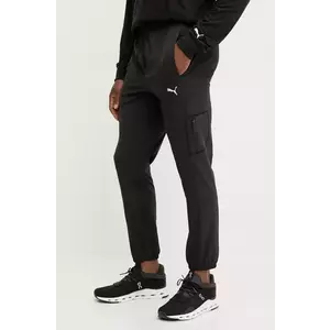 Puma pantaloni de antrenament Flex Trend culoarea negru, neted, 526670 imagine