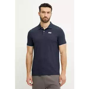 Helly Hansen tricou polo OCEAN barbati, culoarea albastru marin, cu imprimeu, 34367 imagine